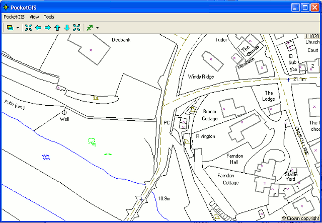 PocketGIS on Tablet PC